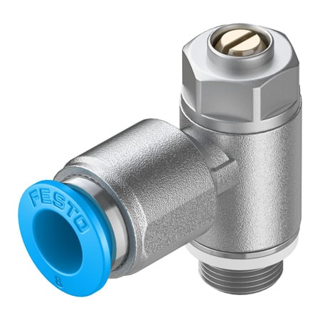 Festo One-Way Flow Control Valve GRLZ-1/8-QS-8-D GRLZ-1/8-QS-8-D